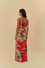 Load image into Gallery viewer, VESTIDO CROPPED FLORAL LUCIA
