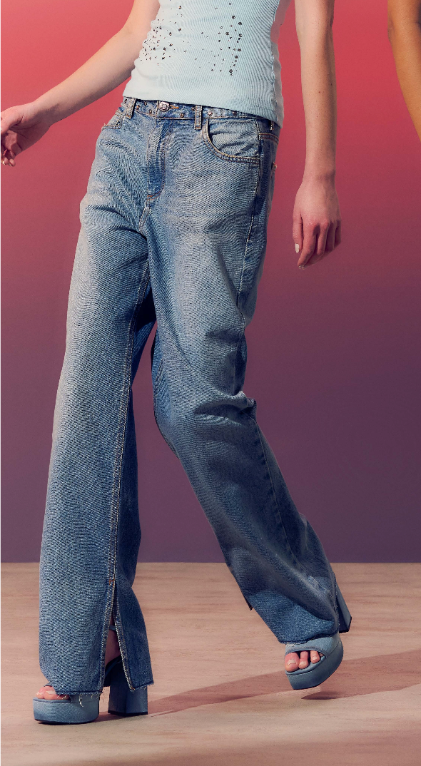 CALÇA JEANS BOOT 70S COS PEDRARIAS