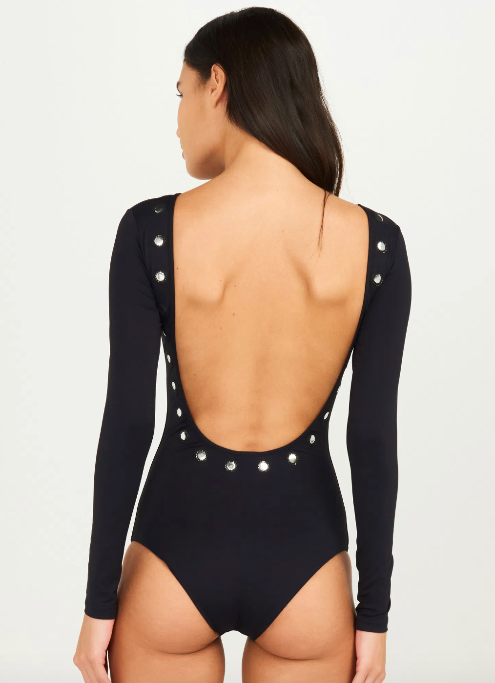 MIRRORS BLACK BODY ONE PIECE